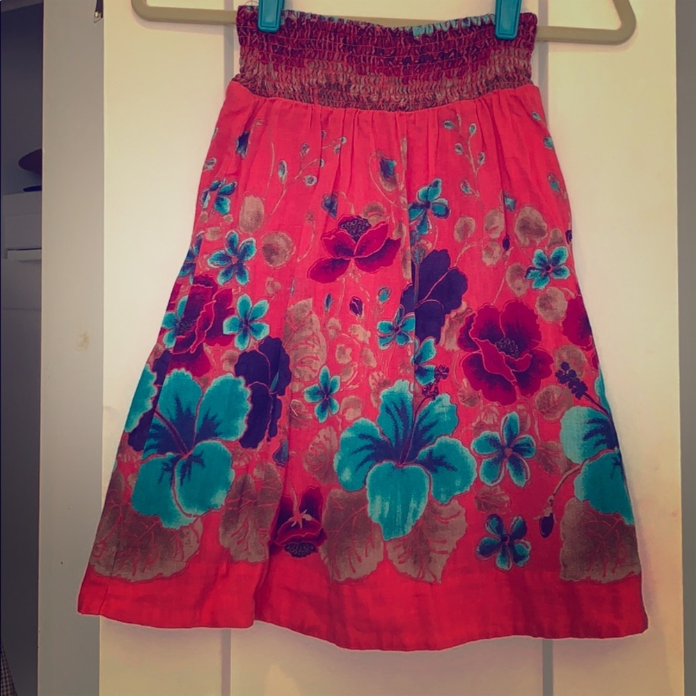 Free people Hawaiian skirt
